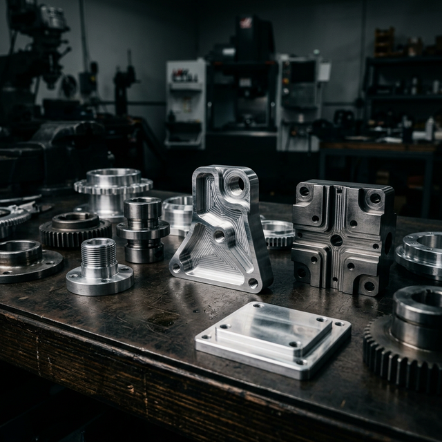 Precision machined components