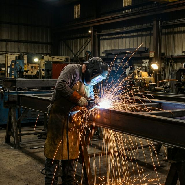 Industrial Welding Operation